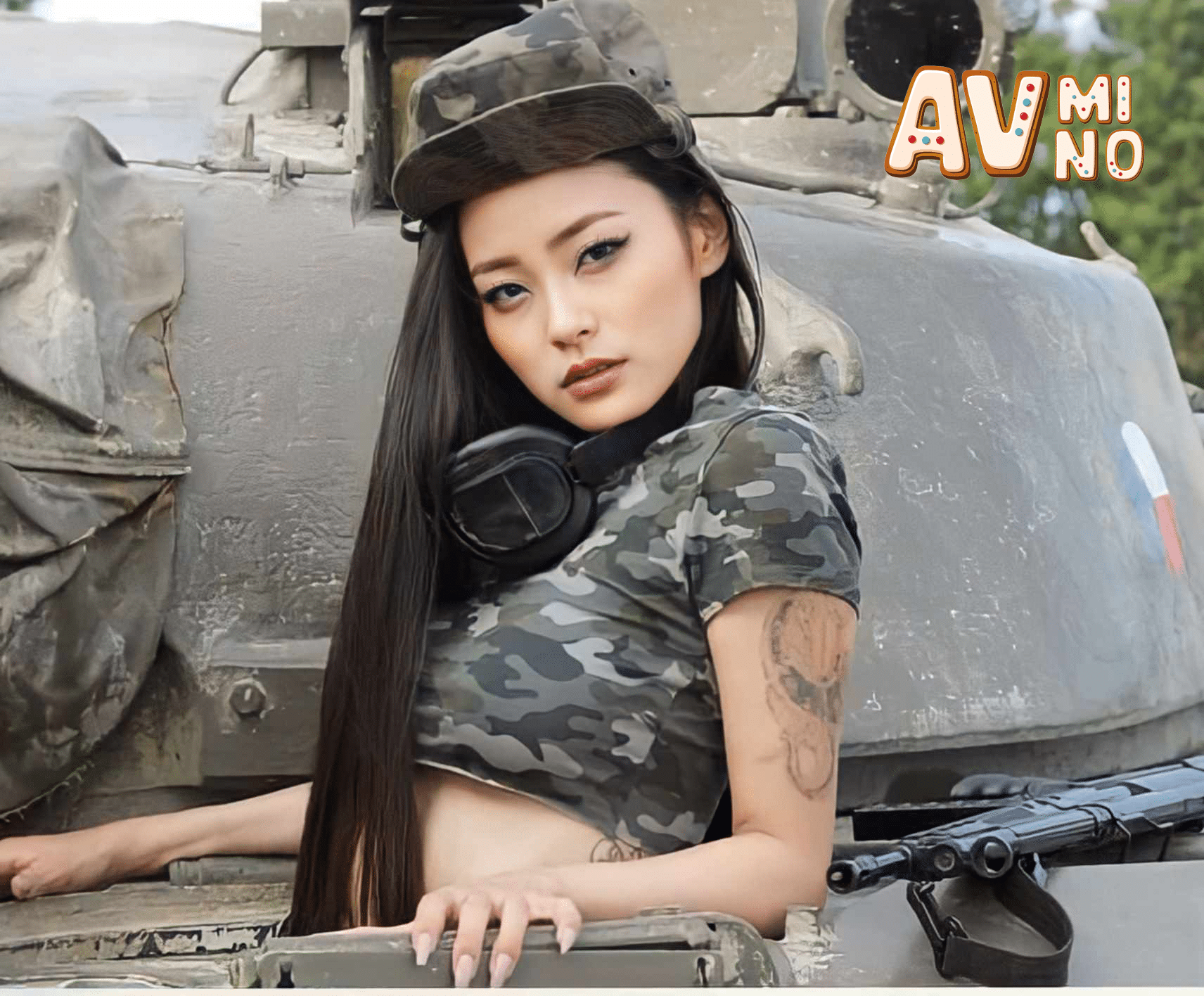 Pornฝรั่ง ขับรถถังมาเย็ดฝรั่งควยใหญ่ Rae Lil Black 1