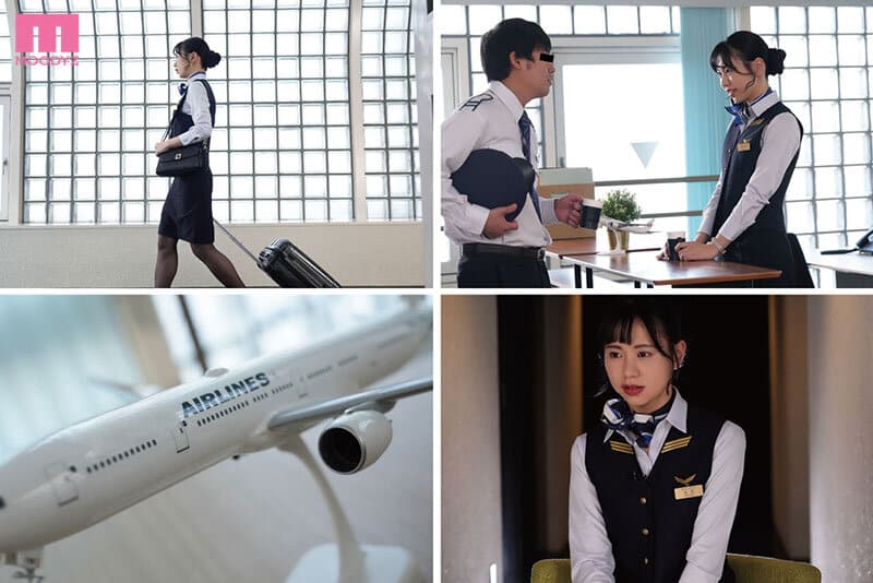 ดูหนังav เรียงคิวรุมเย็ดแฮร์โฮสเตสสาวสวย MIDV-460 1