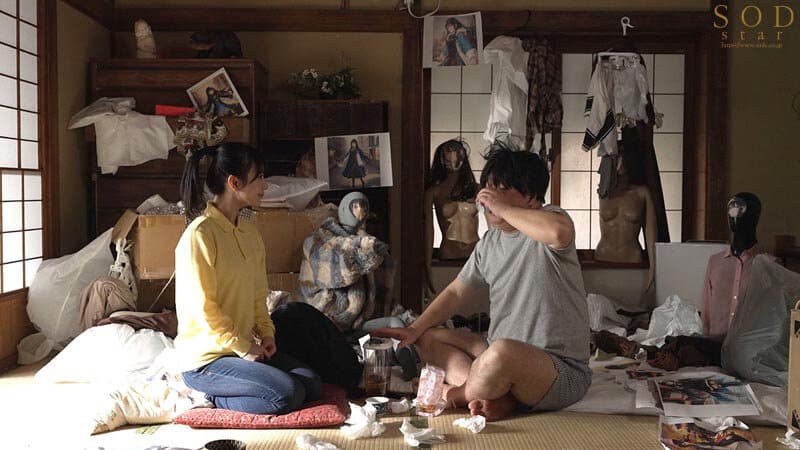 avญี่ปุ่น สาวแม่บ้านมอบความเสียวให้หนุ่มบ้ากามในห้องขยะ START-090 1
