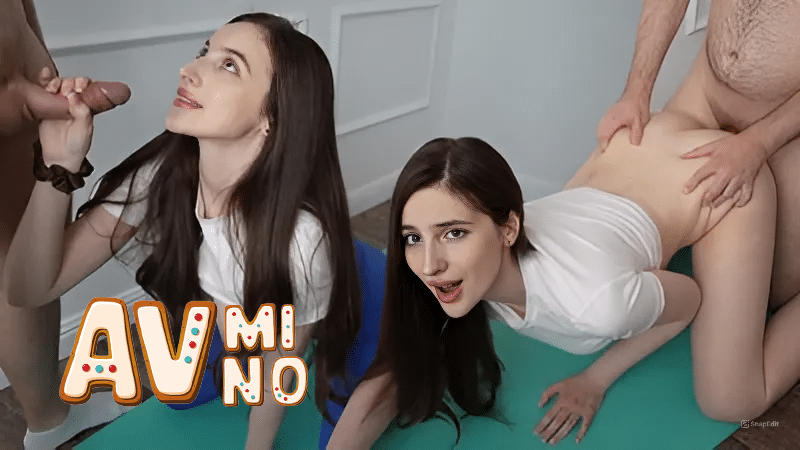 หนังโป๊ ออกกำลังกายคลายเครียด Anny Walker – Moans Loudly 1
