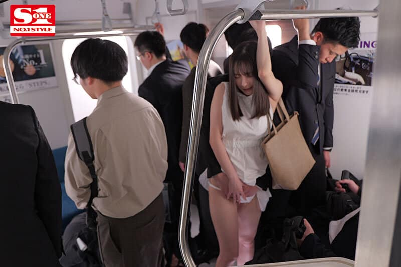 หนังโป๊ญี่ปุ่น รถไฟหรรษาจับนักศึกษาอ้าขาเย็ด SONE-345 1