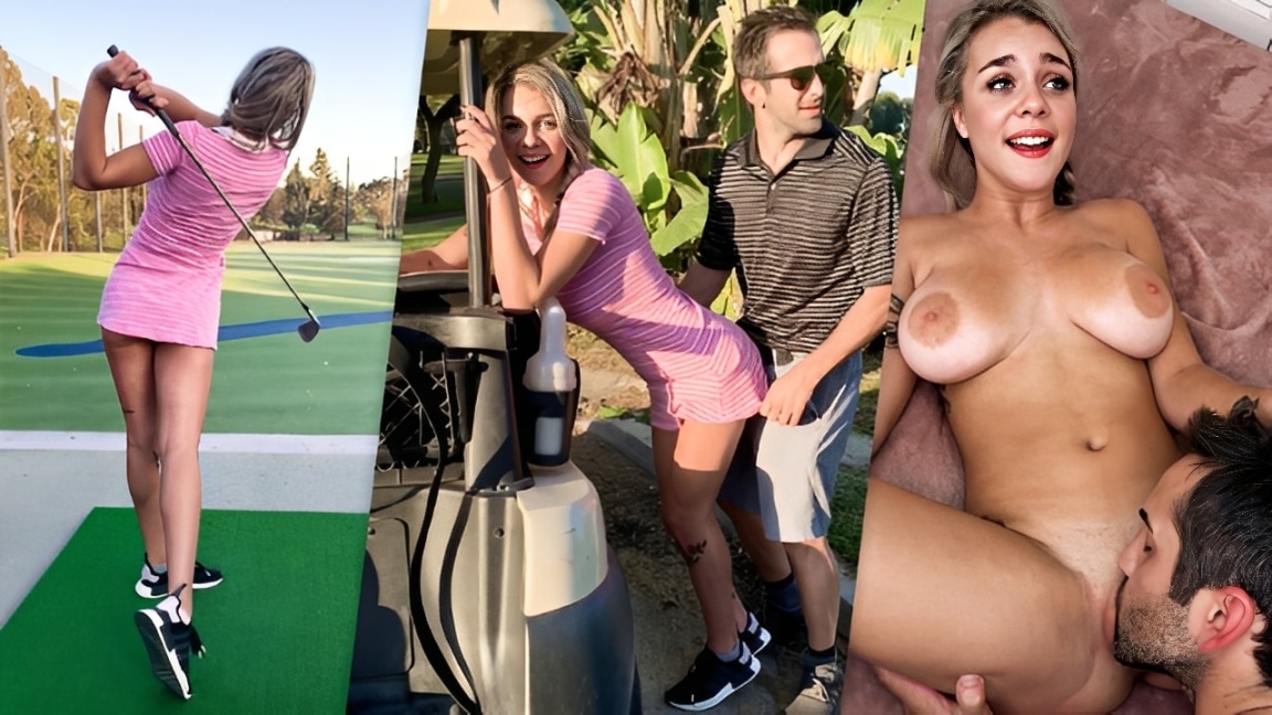 หนังโป๊ หลุมที่สิบเก้า BannedStories Gabbie Carter Golf